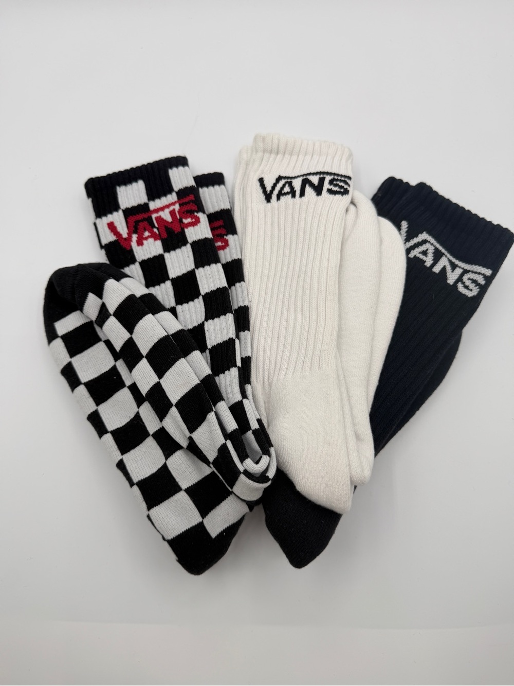 Vans Classic Crew Socks Multi-Pack Black & White